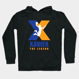 Xavier Custom Player Basketball Your Name The Legend T-Shirt Hoodie